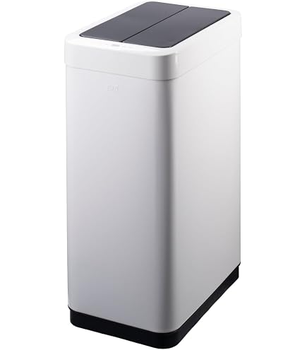 Amazon｜ゴミ箱 自動開閉 デラックスファントム シルバー 45L センサー